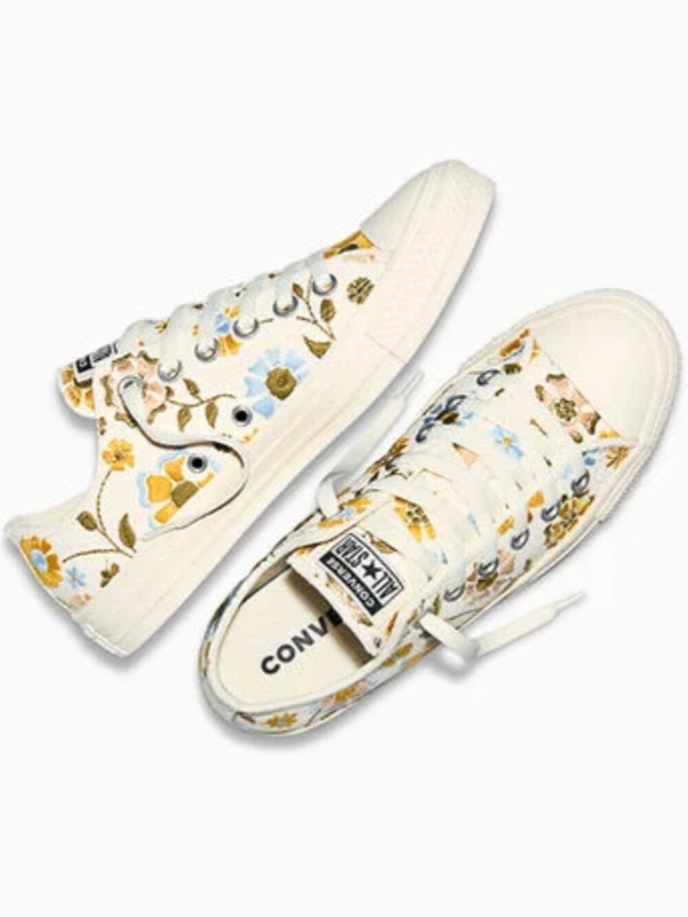Converse Chuck Taylor All Star Retro Flowers - Size 7.5 Women